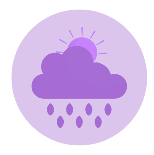 Purple private party room icon for BloomPlay.