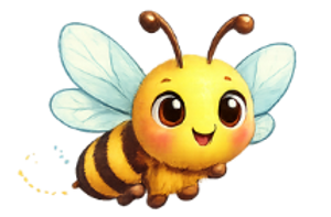 Decorative bug character collection for BloomPlay.