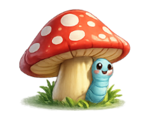 Decorative bug character collection for BloomPlay.