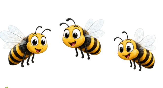 Collection of colorful insect mascots for BloomPlay.