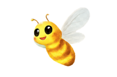 Friendly insect mascot collection for BloomPlay.